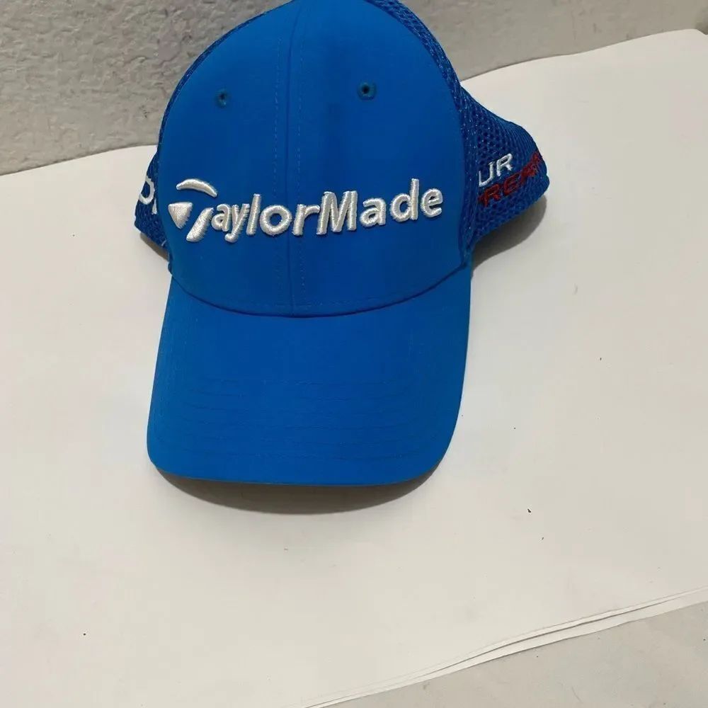 Taylor made Tour preferred golf hat blue mesh SLDR